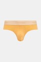 Calvin Klein Underwear slipy męskie bawełniane z elastanem 5-pack LV00NB4549 żółty
