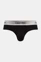 Calvin Klein Underwear slip gaće za muškarce s pamukom 3-pack siva LV00NB4574