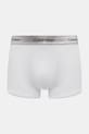 Odzież Calvin Klein Underwear bokserki męskie bawełniane z elastanem 3-pack LV00NB4575 biały