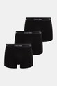Calvin Klein Underwear bokserice za muškarce od pamuka s elastanom 3-pack crna LV00NB4575