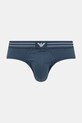 Emporio Armani Underwear slipy męskie bawełniane z elastanem 2-pack EM000401.AF18884 zielony SS26