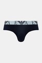 Odzież Emporio Armani Underwear slipy 3-pack EM000258.AF20668 granatowy