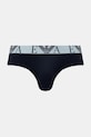 Odzież Emporio Armani Underwear slipy 3-pack EM000258.AF20668 granatowy