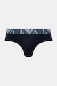 Emporio Armani Underwear slipy 3-pack granatowy EM000258.AF20668