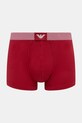 Emporio Armani Underwear bokserki męskie bawełniane z elastanem 2-pack EM000254.AF18884 czerwony SS26