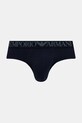 Emporio Armani Underwear slipy męskie bawełniane z elastanem 2-pack EM000251.AF18881 granatowy SS26
