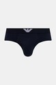 Emporio Armani Underwear slipy męskie bawełniane z elastanem 2-pack EM000251.AF18881 granatowy SS26