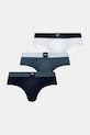 Emporio Armani Underwear slipy 3-pack dzianina granatowy EM002154.AF20673