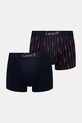 Emporio Armani Underwear bokserki 2-pack wzorzyste granatowy EM001014.AF19049