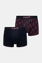 Emporio Armani Underwear bokserki 2-pack wzorzyste granatowy EM001014.AF19049