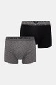 Emporio Armani Underwear bokserki 2-pack dzianina czarny EM001014.AF18885