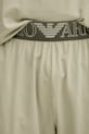 Emporio Armani Underwear pijama din două piese pentru bărbați, din bumbac cu elastan EM000400.AF18890 verde