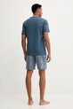 Хлопковая пижама Emporio Armani Underwear тёмно-синий EM000399.AF18885