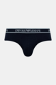 Emporio Armani Underwear Слипове мъжки с памук 3 броя EM000258.AF20669 тъмносин SS26