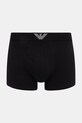 Odzież Emporio Armani Underwear bokserki męskie bawełniane z elastanem 2-pack EM000252.AF18881 czarny