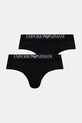 Emporio Armani Underwear σλιπ Ανδρικά με βισκόζη 2-pack μαύρο EM000251.AF14134