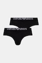 Emporio Armani Underwear σλιπ Ανδρικά με βισκόζη 2-pack μαύρο EM000251.AF14134