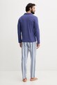 Oblečení United Colors of Benetton pyžamo pánské bavlněné 3MFL4P035 námořnická modř