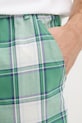 United Colors of Benetton pantaloni scurți de pijama pentru bărbați, din bumbac verde 4ZPZ49007
