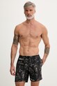AllSaints szorty kąpielowe męskie TERRA czarny M006WE