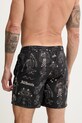 Odzież AllSaints szorty kąpielowe męskie TERRA M006WE czarny