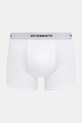 VETEMENTS bokserki Logo dzianina biały ME76UN272W