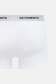 VETEMENTS bokserki Logo ME76UN272W biały SS26