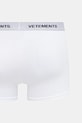 VETEMENTS bokserki Logo ME76UN272W biały SS26