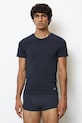 Marc O'Polo pizsama póló 2 db sima sötétkék 10218042