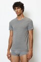 Marc O'Polo t-shirt piżamowy 2-pack dzianina szary 10218042