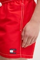 Tommy Hilfiger plavecké šortky pánske červená UM0UM03852