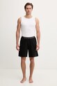 Tommy Hilfiger pyžamové šortky pánské bavlněné s elastanem UM0UM03817 černá SS26