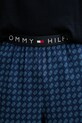 Tommy Hilfiger dvoudílné pyžamo pánské bavlněné s elastanem UM0UM03834 námořnická modř