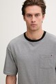 Tommy Hilfiger dvoudílné pyžamo pánské bavlněné s elastanem černá UM0UM03846