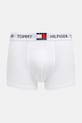 Tommy Hilfiger boxerky pánske bavlnené s elastanom 3-pak UM0UM03835 biela SS26