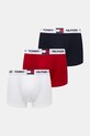 Tommy Hilfiger bokserki męskie bawełniane z elastanem 3-pack czerwony UM0UM03835