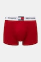 Odzież Tommy Hilfiger bokserki męskie bawełniane z elastanem 3-pack UM0UM03835 czerwony