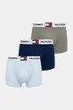Tommy Hilfiger boxerky pánske bavlnené s elastanom 3-pak tmavomodrá UM0UM03835