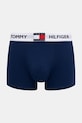 Oblečenie Tommy Hilfiger boxerky pánske bavlnené s elastanom 3-pak UM0UM03835 tmavomodrá