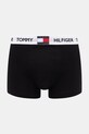 Tommy Hilfiger bokserki męskie bawełniane z elastanem 3-pack UM0UM03835 czarny SS26