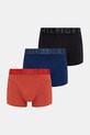 Tommy Hilfiger priliehavé boxerky pánske 3-pak červená UM0UM03847