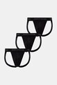 Tommy Hilfiger jockstraps, pachet de 3 negru UM0UM03872