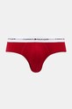 Tommy Hilfiger slipy męskie bawełniane z elastanem 3-pack czerwony UM0UM03875