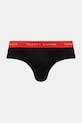 Tommy Hilfiger slipy męskie bawełniane z elastanem 3-pack UM0UM03876 czarny SS26