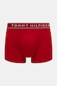 Tommy Hilfiger přiléhavé boxerky pánské 3-pack UM0UM03882 červená SS26