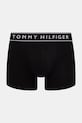 Ρούχα Tommy Hilfiger εφαρμοστά μποξεράκια ανδρικά 3-pack UM0UM03882 μαύρο