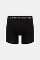 Tommy Hilfiger bokserki męskie bawełniane z elastanem 3-pack UM0UM03883 czarny SS26