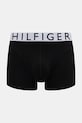 Tommy Hilfiger priliehavé boxerky pánske 3-pak UM0UM03887 čierna SS26