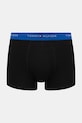 Odzież Tommy Hilfiger bokserki męskie bawełniane z elastanem 3-pack UM0UM03890 czarny