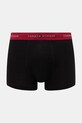 Odzież Tommy Hilfiger bokserki męskie bawełniane z elastanem 3-pack UM0UM03890 czarny